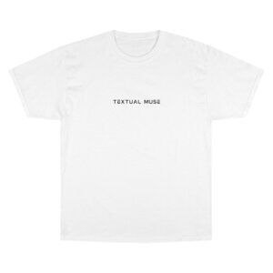 Champion Brand Textual Muse Streetwear Graphic Unisex T-Shirt